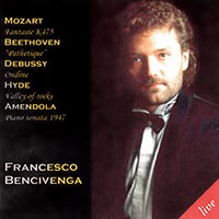 Francesco Bencivenga - Piano Live Recital - Copertina